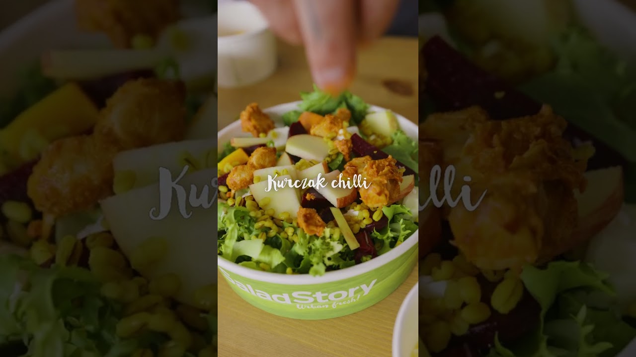 Sałatka Jesienny Kurczak w filmie produktowym Salad Story